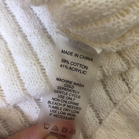 Two by Vince Camuto Cream Sweater | Size XS - Picture 5 of 6